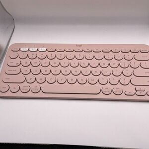 Logitech K30 Keyboard Tested Pebble Keys 2KB Rose